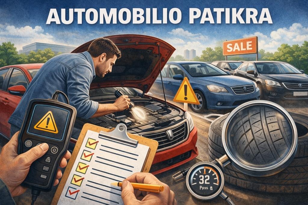 5 Dalykai, Kuriuos Privalote Patikrinti Prieš Perkant Automobilį