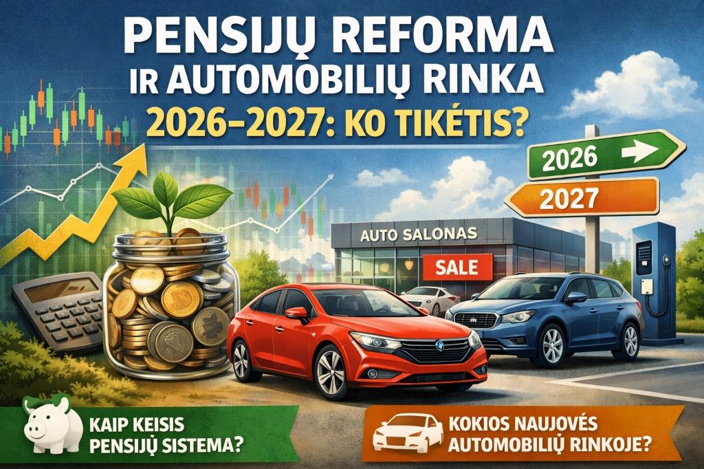 Pensijų Reforma ir Automobilių Rinka 2026-2027: Ko Tikėtis?
